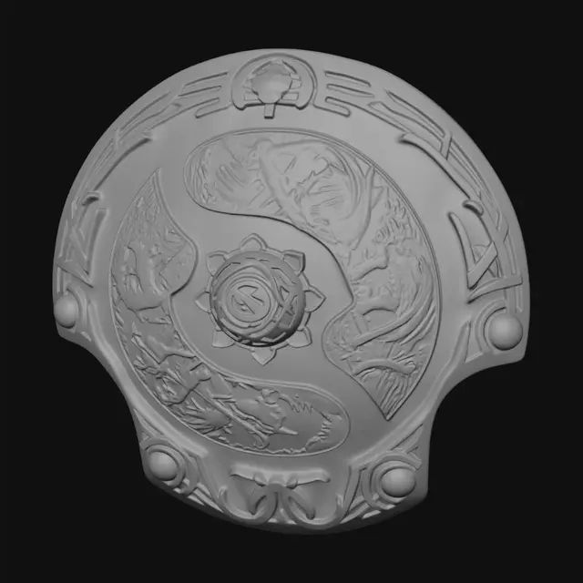 3D model for Norse Engraved Shield