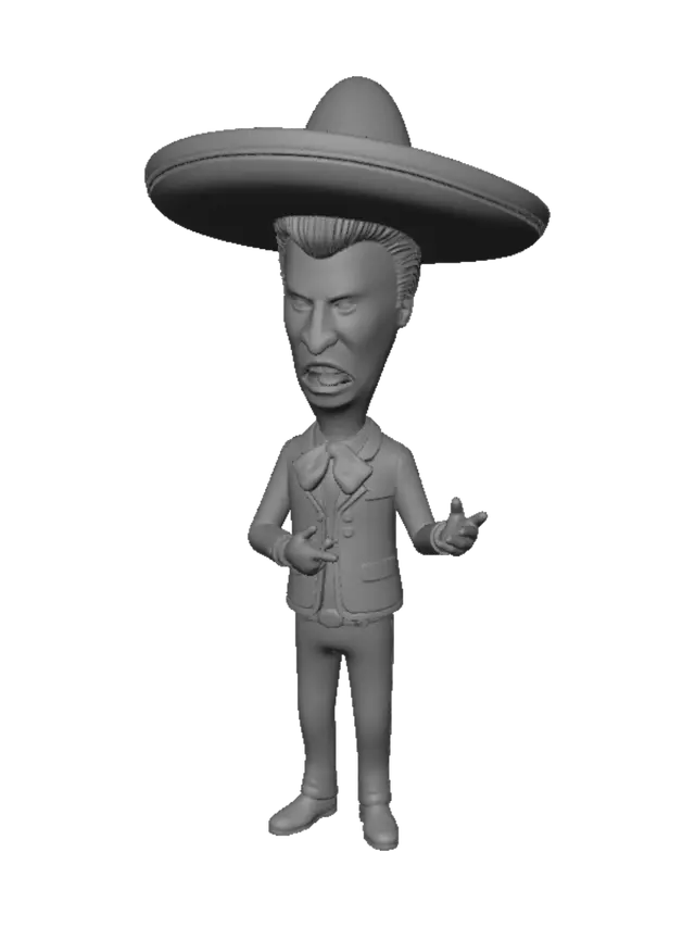 3D model for Desert Mariachi