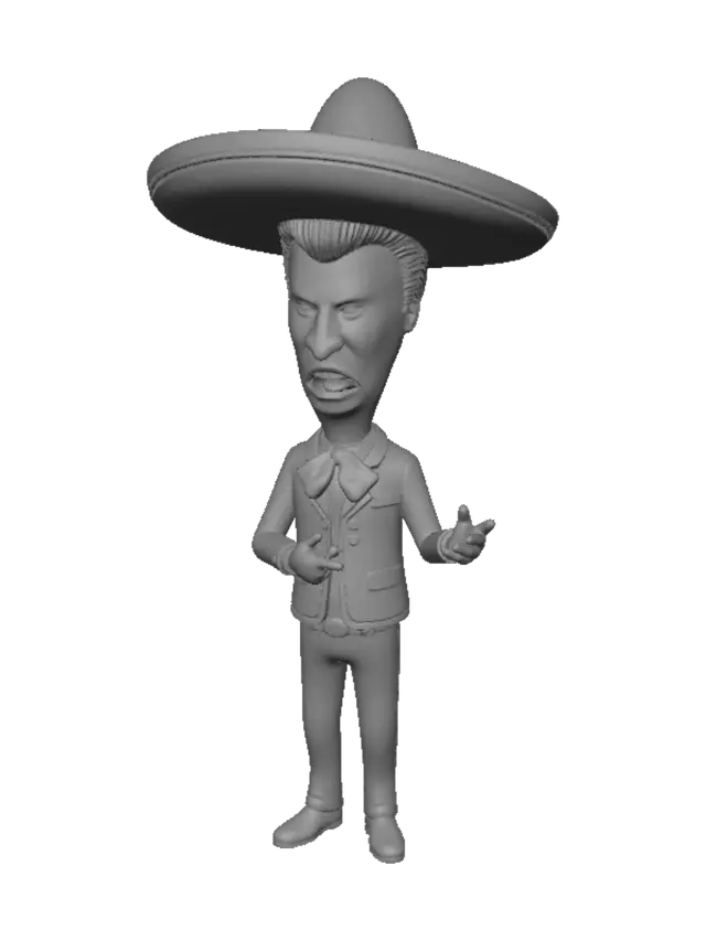 3D model for Desert Mariachi