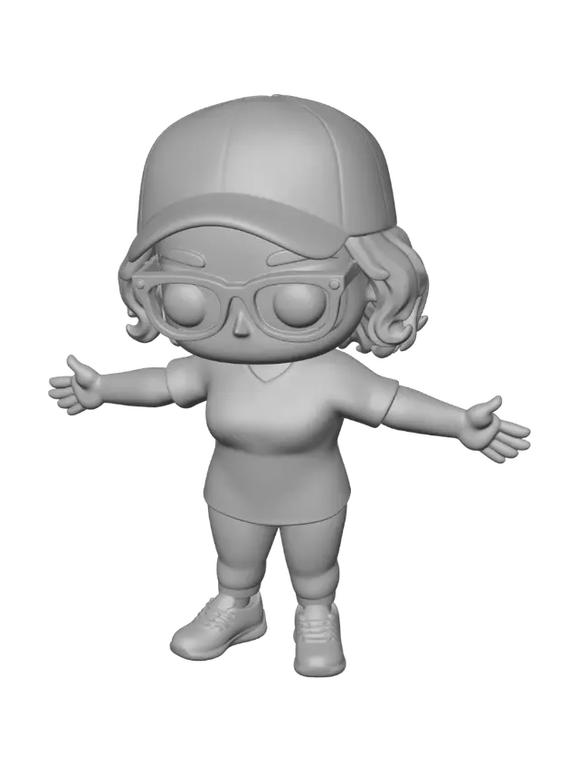 3D model for Racing Club Fan Funko Pop