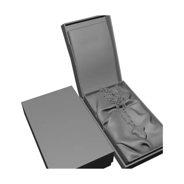 3D model for Final Fantasy XIV Necklace in Box
