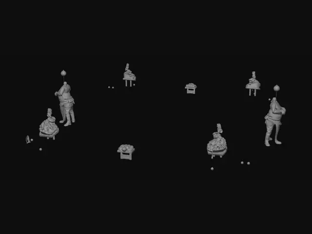 3D model for I want to create a complete 3d society
