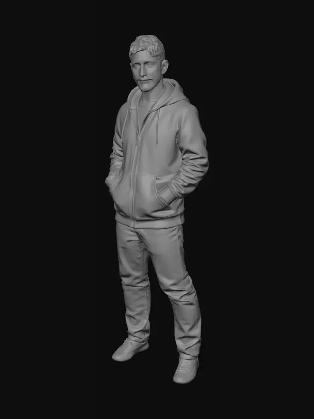 3D model for Quiet Moment in Warm Light