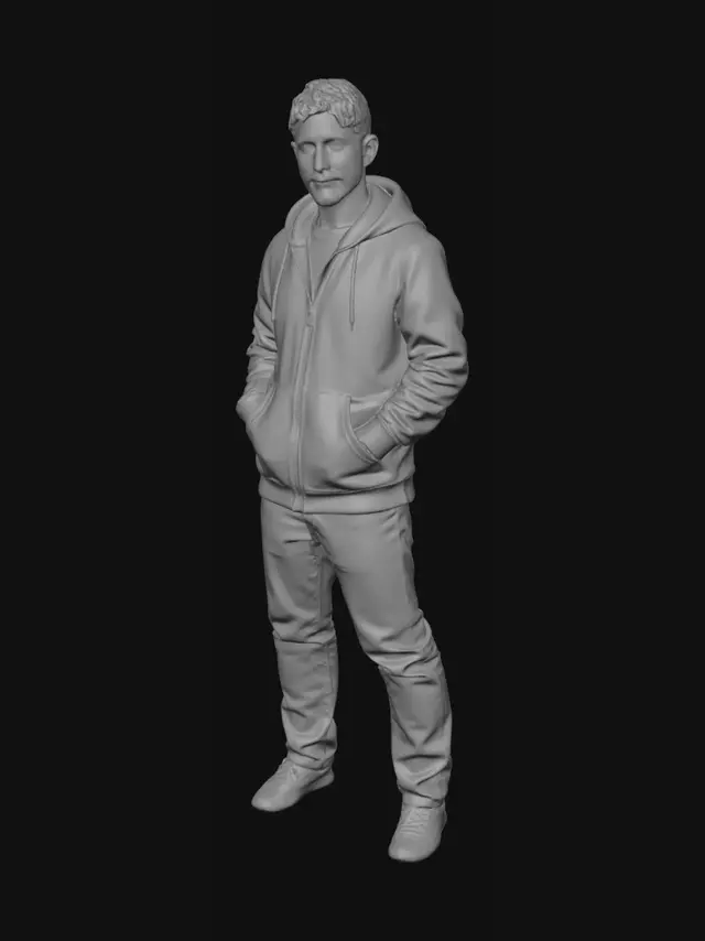 3D model for Quiet Moment in Warm Light