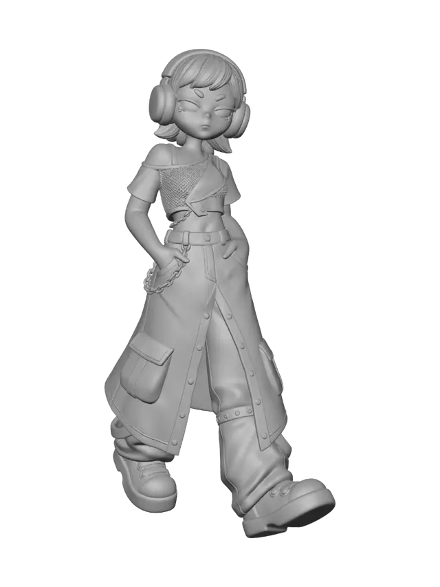 3D model for Neon Pop Rebel