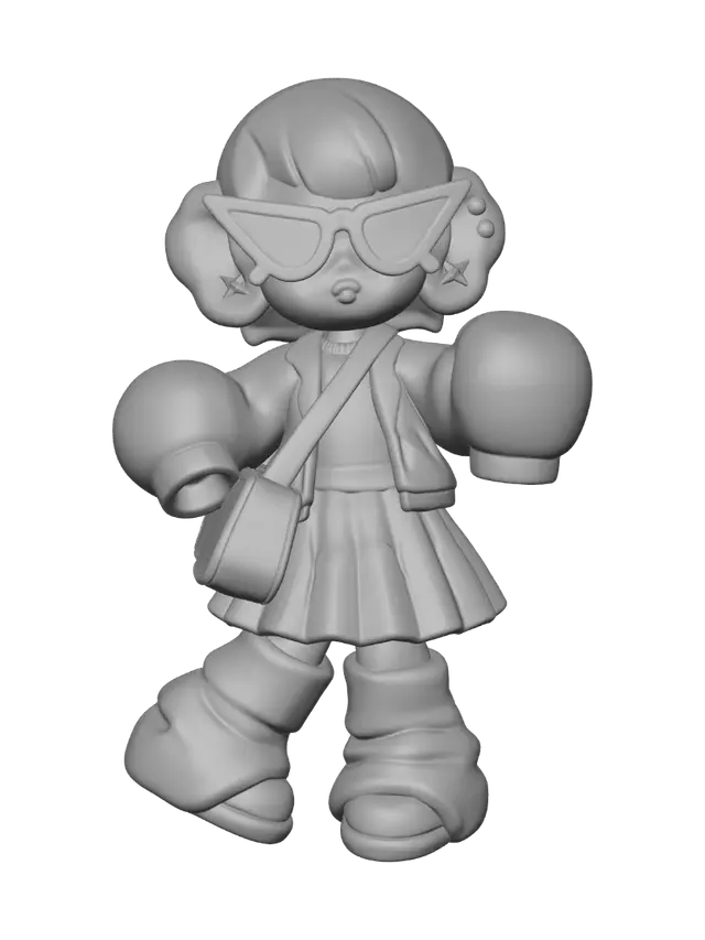 3D model for Midnight Pop Icon