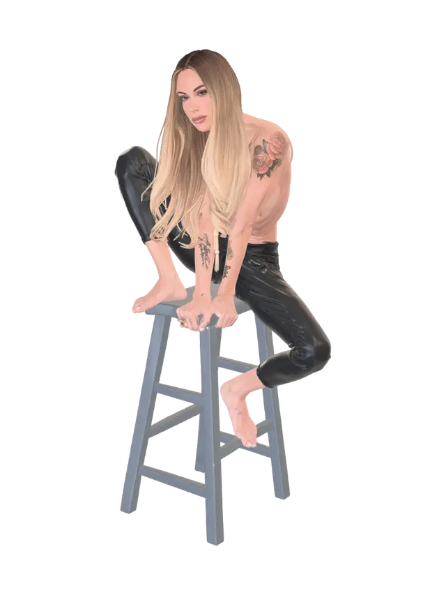 3D model for Poised in Leather