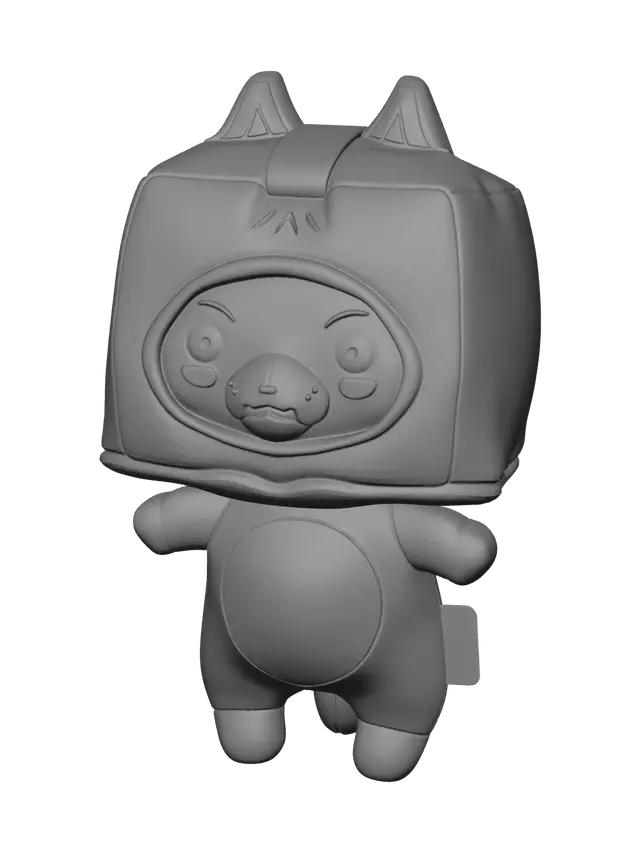 3D model for Ornate Foxy Plush