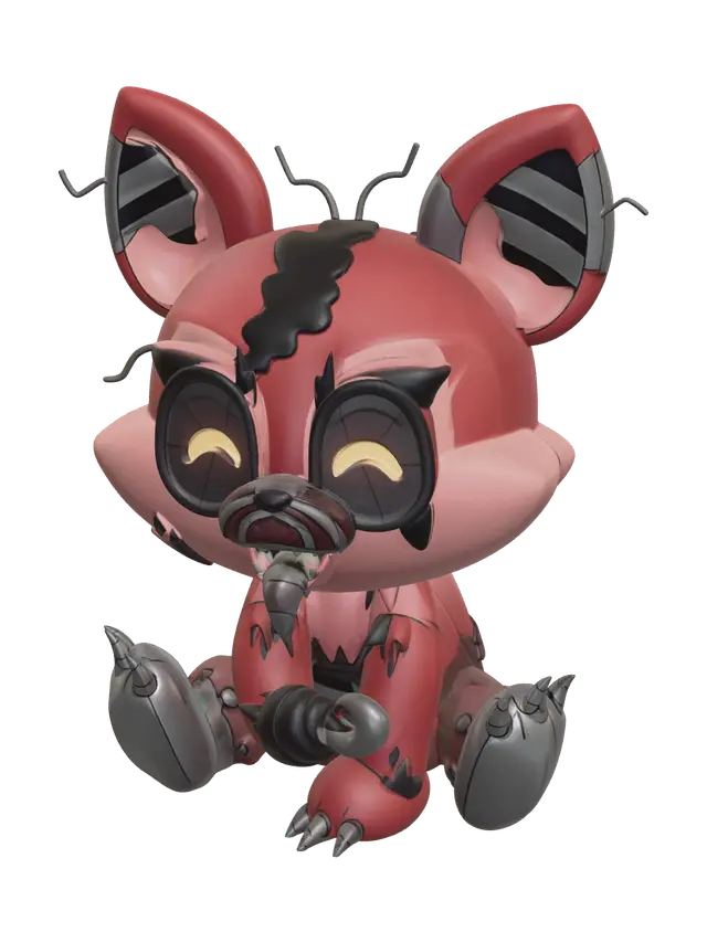 3D model for Modern Foxy Plush
