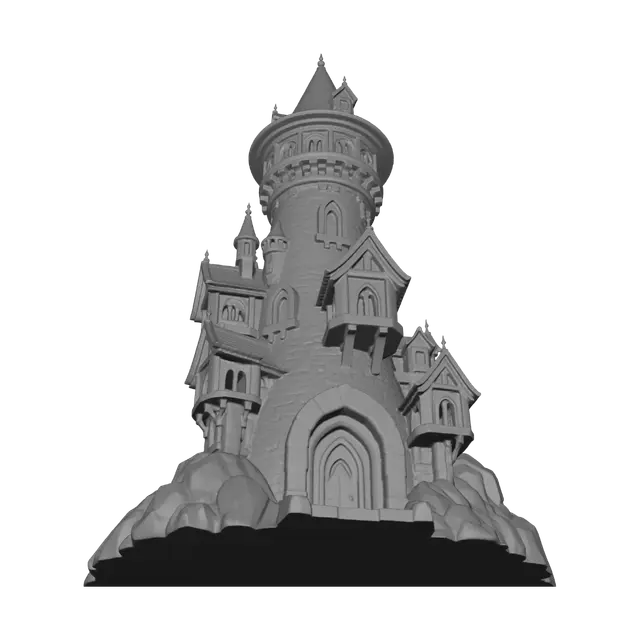 3D model for Castle on the Crag