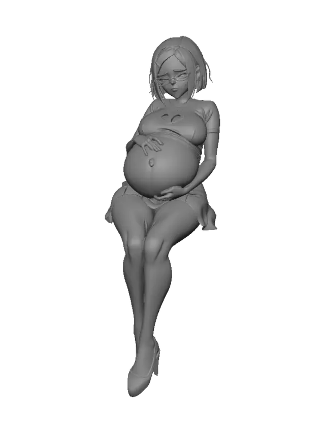 3D model for Serene Expectation