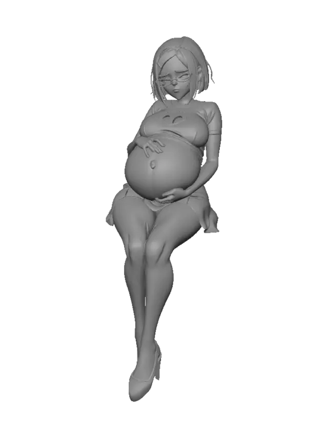 3D model for Serene Expectation