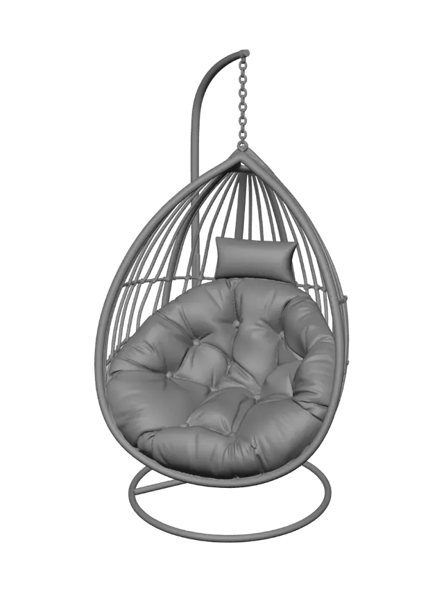 3D model for Purple Egg Chair