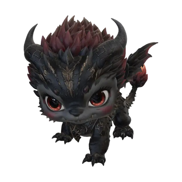 Obsidian Emberling AI 생성 3D 모델