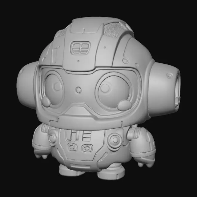 3D model for bamboo bee