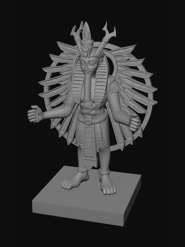 3D model for Solar Pharaoh