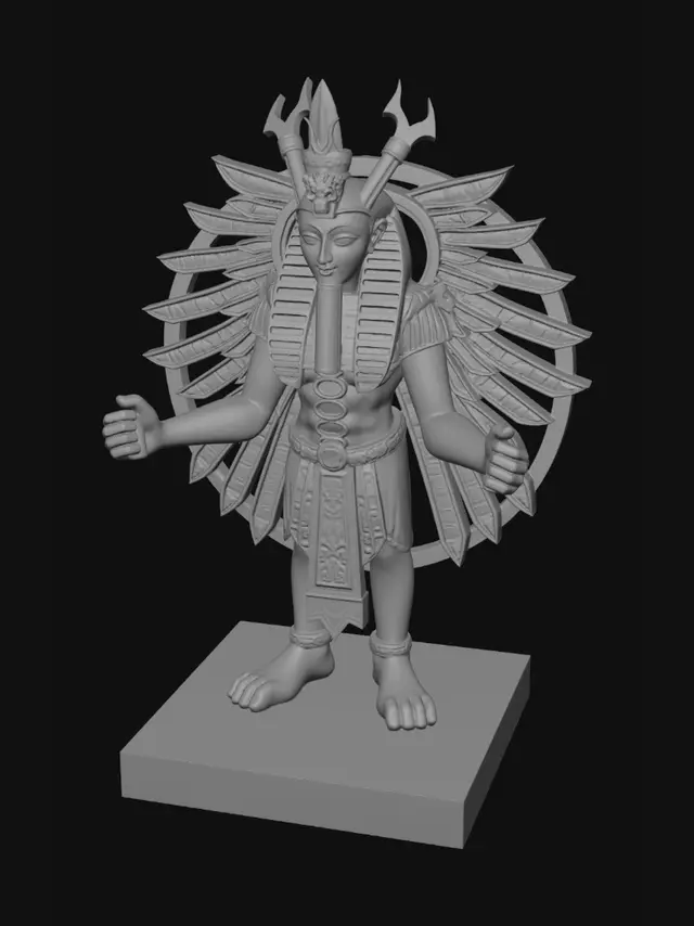 3D model for Solar Pharaoh