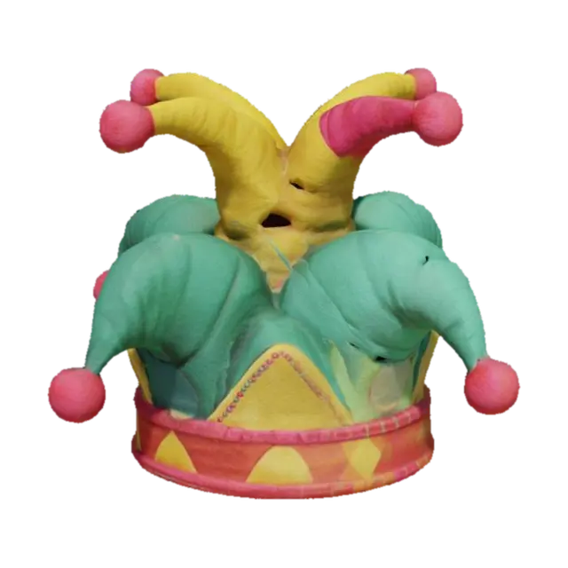 A Jester Hat - Cap 3D model, vytvořený pomocí AI