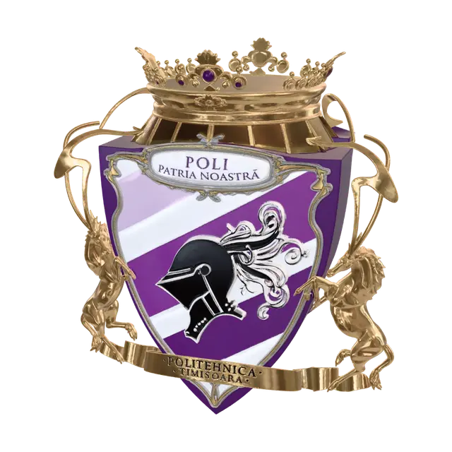 Poli Timisoara - Academic 3D model, vytvořený pomocí AI
