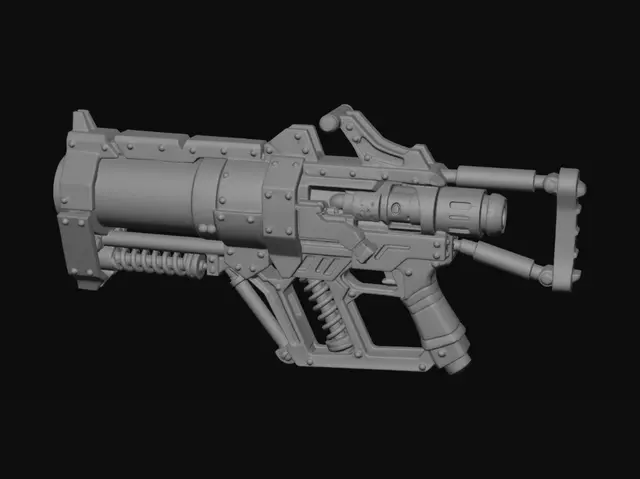 3D model for Crimson Arc Cannon