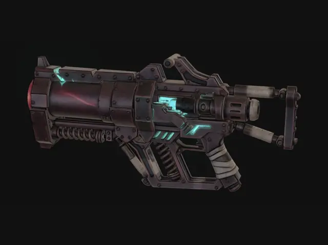 3D model for Crimson Arc Cannon