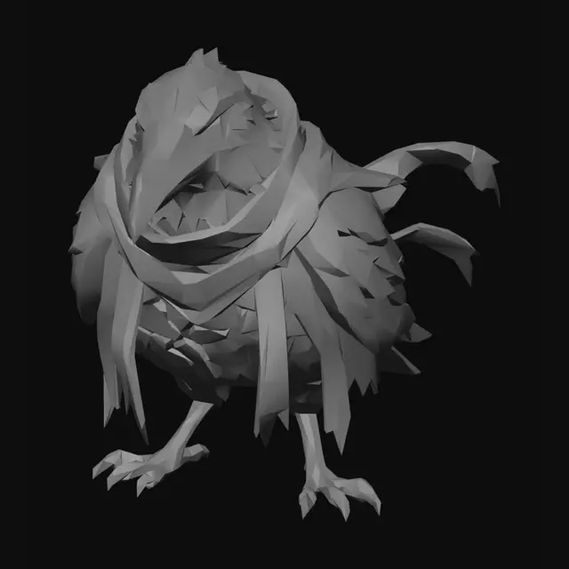 3D model for Abyssal Raven