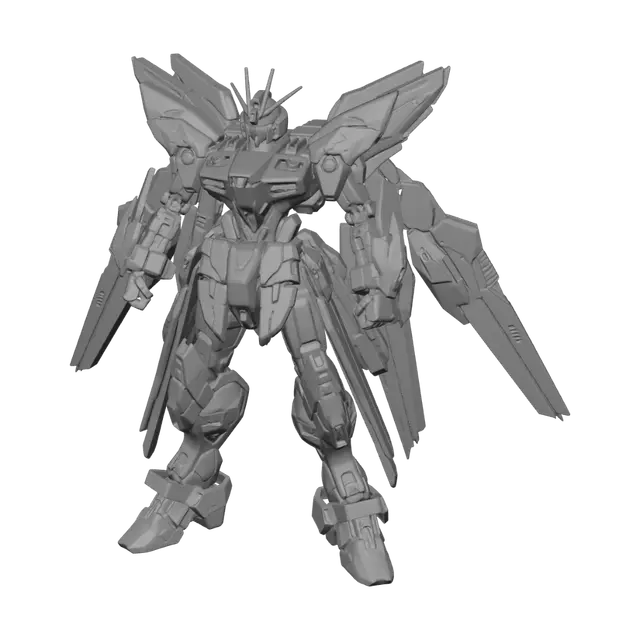 3D model for Winged Gundam Ascendant