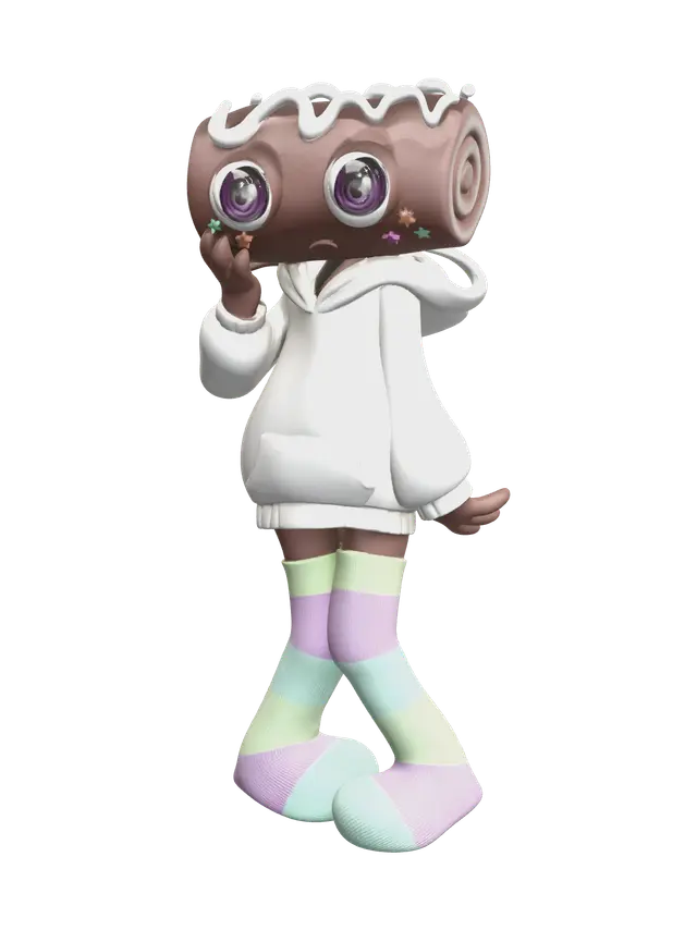 3D model for Stylized Cosmo Dandys World