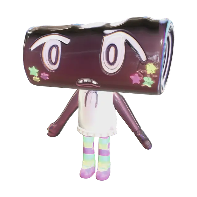 3D model for Low-Poly Cosmo Dandys World