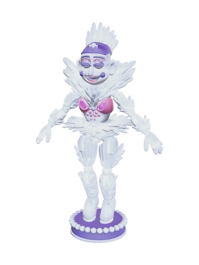 3D model for Ornate Ballora Fnaf