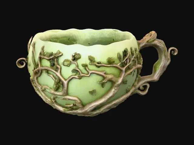 3D model for Nature's Embrace Tea Cup