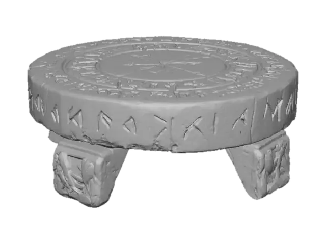 3D model for Runic Wooden Stand