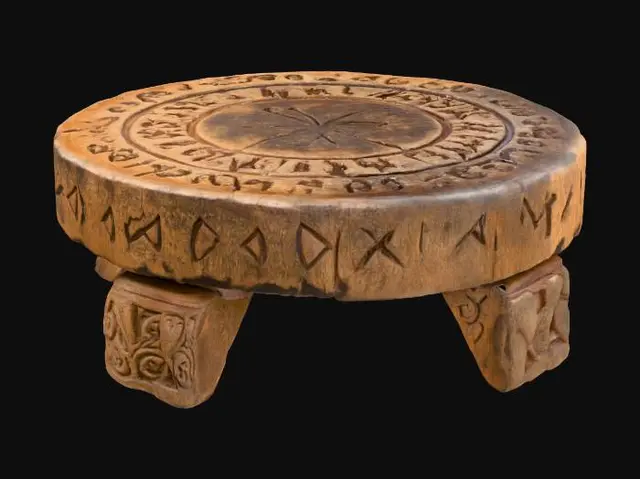 3D model for Runic Wooden Stand