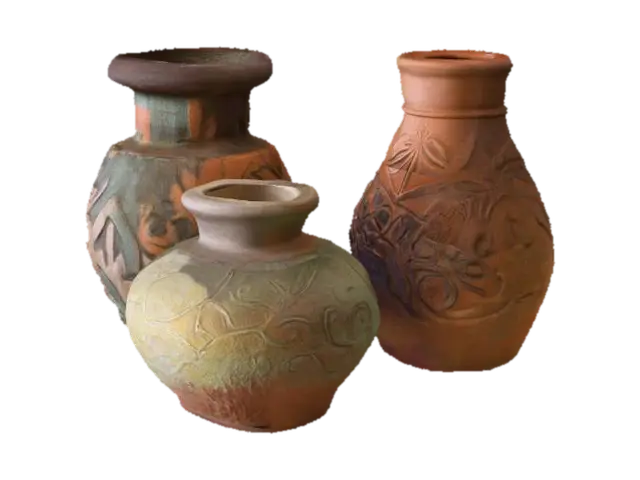 3D model for Pottery Trio