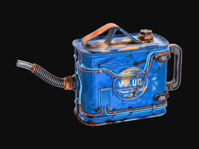 3D model for Oil Canister Rectangle Vintage