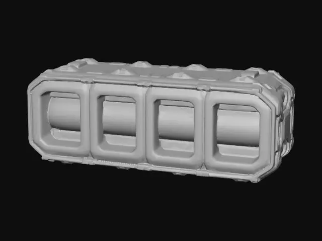 3D model for Light Element Yellow Cyber