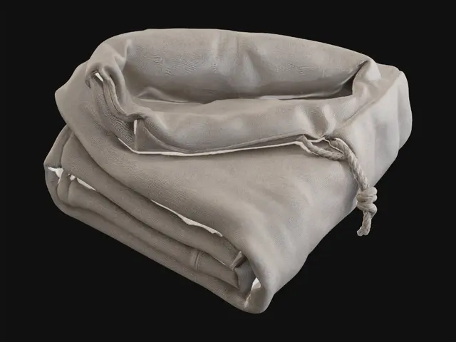 3D model for Beige Linen Blanket