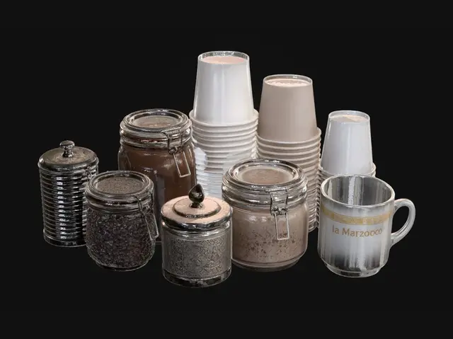 3D model for Coffee Station Essentials