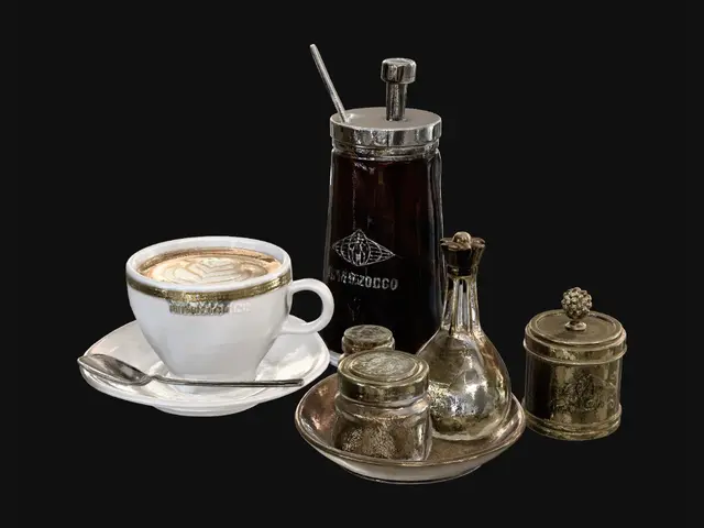 3D model for Latte Art Still Life
