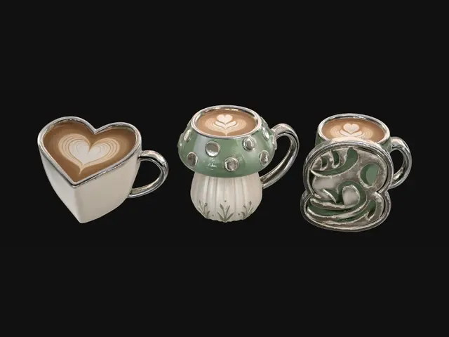 3D model for Heartfelt Latte Trio