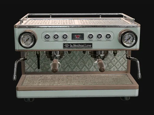 3D model for Mint Vintage Espresso Machine