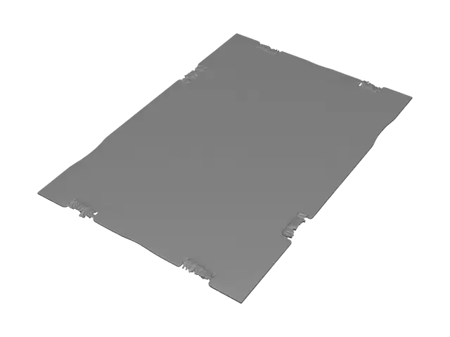 3D model for Timeworn Persian Rug