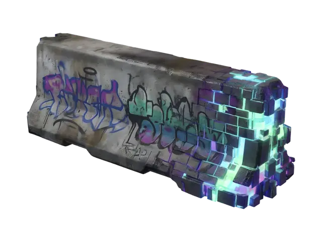 3D model for Neon Pixel Block