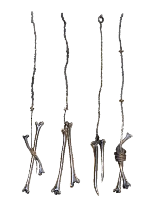 Bones and Cords - Materials 3D model, vytvořený pomocí AI