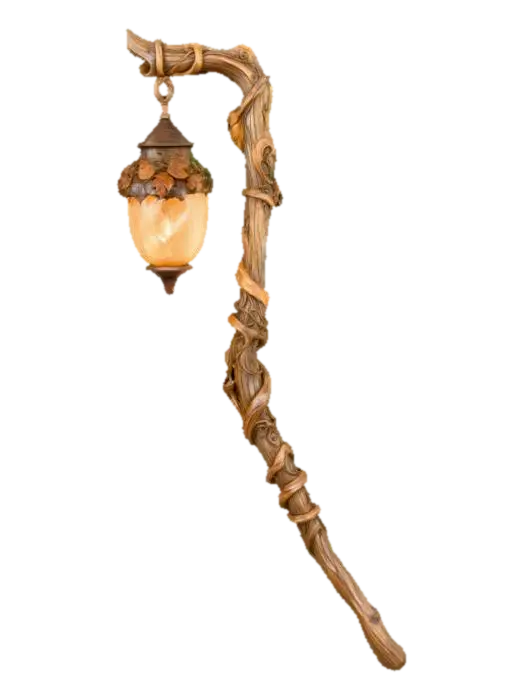Branched Acorn Lantern - Fairytale 3D model, vytvořený pomocí AI