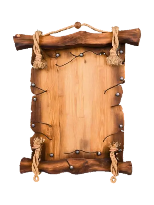3D model for Hanging Rustic Board