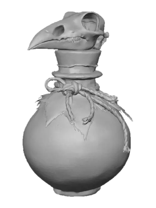 3D model for Raven's Potion