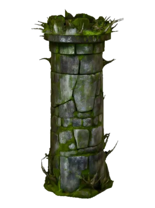 3D model for Thorned Medieval Chimney