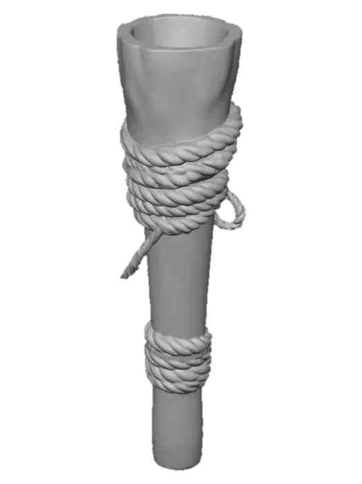 3D model for Simple Wooden Torch