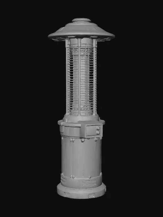 3D model for Neon Plasma Tower